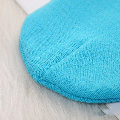Solid Beanies Hat for Kids Baby Girls Boys Autumn Winter Caps Warm Soft Candy Knitted Bonnet Hats Skullies Toddler Children Cap