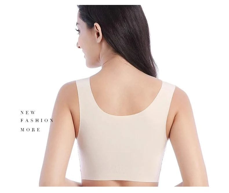 Plus Size Women Bras Bralette Comfortable Invisible Bras Push Up Breathable Brassiere Non Wired