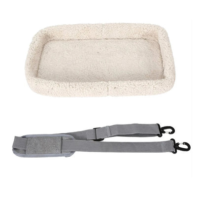 Soft Pet Carriers Portable Breathable Foldable Bag Cat Dog Carrier Bags Outgoing Travel Pets Handbag with Locking Safety Zippers