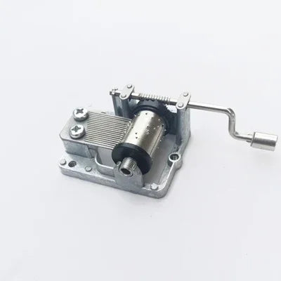 Hand Cranked Music Movement DIY Music Box Decorative Collectibles wooden Music (A Variety Of Music Available)