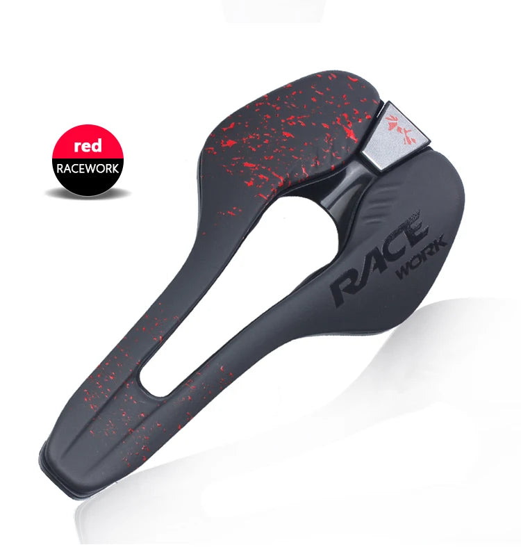 RACEWORK Bicycle Saddle MTB Mountain Road Bike Racing Seat TT Triathlon Ultralight Professional Saddles Cycling Parts