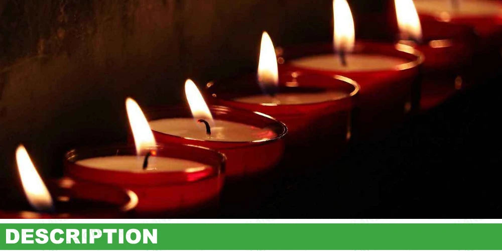 Emergency Lighting Candle, Red, White, Yellow, 2cm Diameter, 21cm Height, Worship Sacrifice, Romance Pray, 10Pcs per Lot