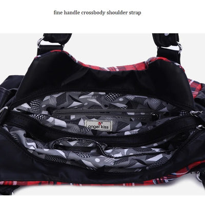 Fashion Women Hand Bag Designers Luxury Handbags Women Plaid Shoulder Bags Female Top-handle Bags Large Purse Hobos