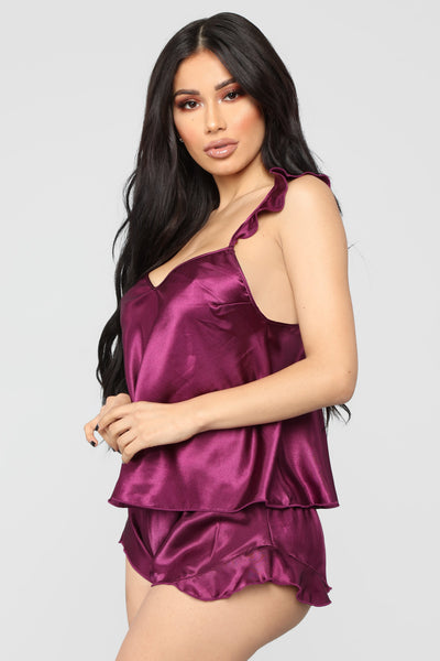 Women Sleepwear Babydoll  Lingerie Nightwear Shorts Pjama Set Ruffles Solid Satin Silk Lace Homewear S-XXL