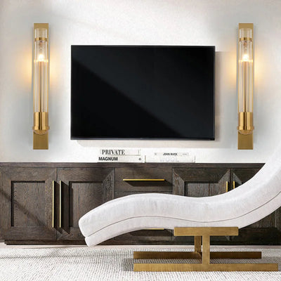 Luxury Home Decor Postmodern Light Creative Wall Lamp Living Room Decoration Bedroom Aisle Staircase Hotel Glass Indoor Lighting