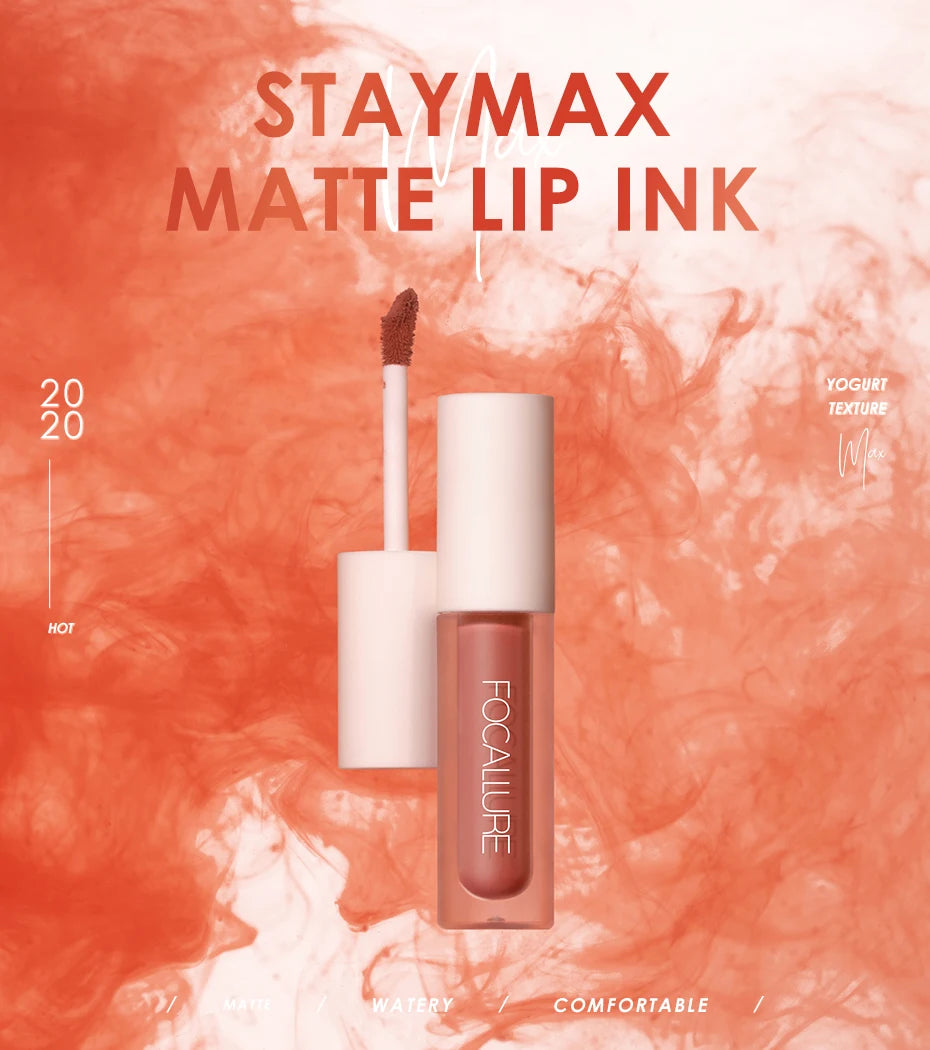 FOCALLURE Lipstick Gloss Waterproof Long Lasting Moist Lip Makeup Liquid Lip Stick Makeup Cosmetic FA134