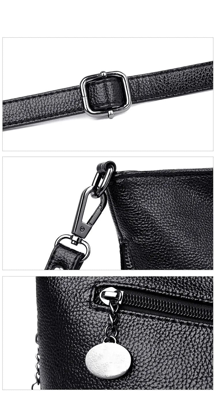 Hand Crossbody Bags For Women 2024 New Luxury Designer Handbag Leather Tassel Shoulder Bags Purses And Handbags Tote Bag Bolsa