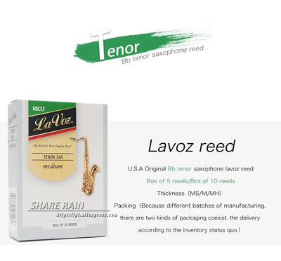 U.S.A Original D’Addario RICO lavoz reed Eb alto saxophone Bb soprano tenor baritone sax  reed