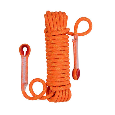 50m Static Climbing Rope 8mm Outdoor Survival Rescue And Safety Cord Climbing Wall Equipment Accessorie Car Tow Rope 10m 20m 30m