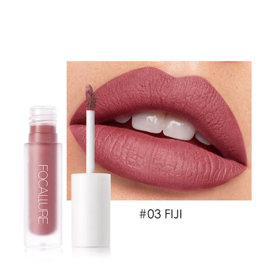 FOCALLURE Lipstick Gloss Waterproof Long Lasting Moist Lip Makeup Liquid Lip Stick Makeup Cosmetic FA134