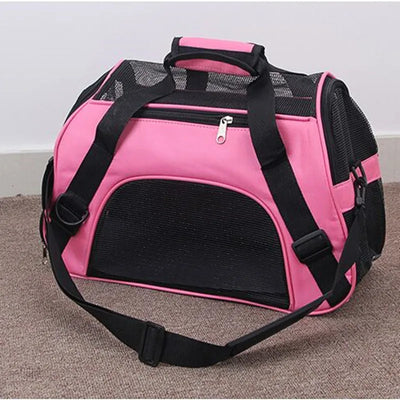 Soft-sided Carriers Portable Pet Bag Pink Dog Carrier Bags Blue Cat Carrier Outgoing Travel Breathable Pets Handbag