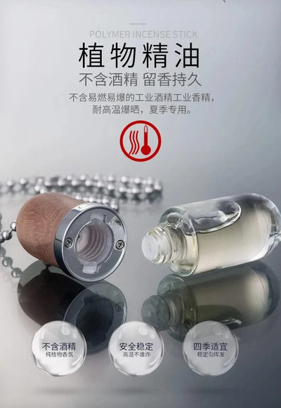 Luxury style Car Air Freshener Hanging Perfume Pendant Auto Essential Oils Perfume Bottle Diffuser Ornament Car Accessories