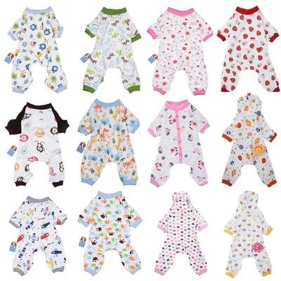Cat Clothes For Cats Pyjama Dog Jumpsuits Pet Sleep Clothing Cats Shirt Dog Cat Pajamas Puppy Clothes For Pet Ropa Para Gato 35