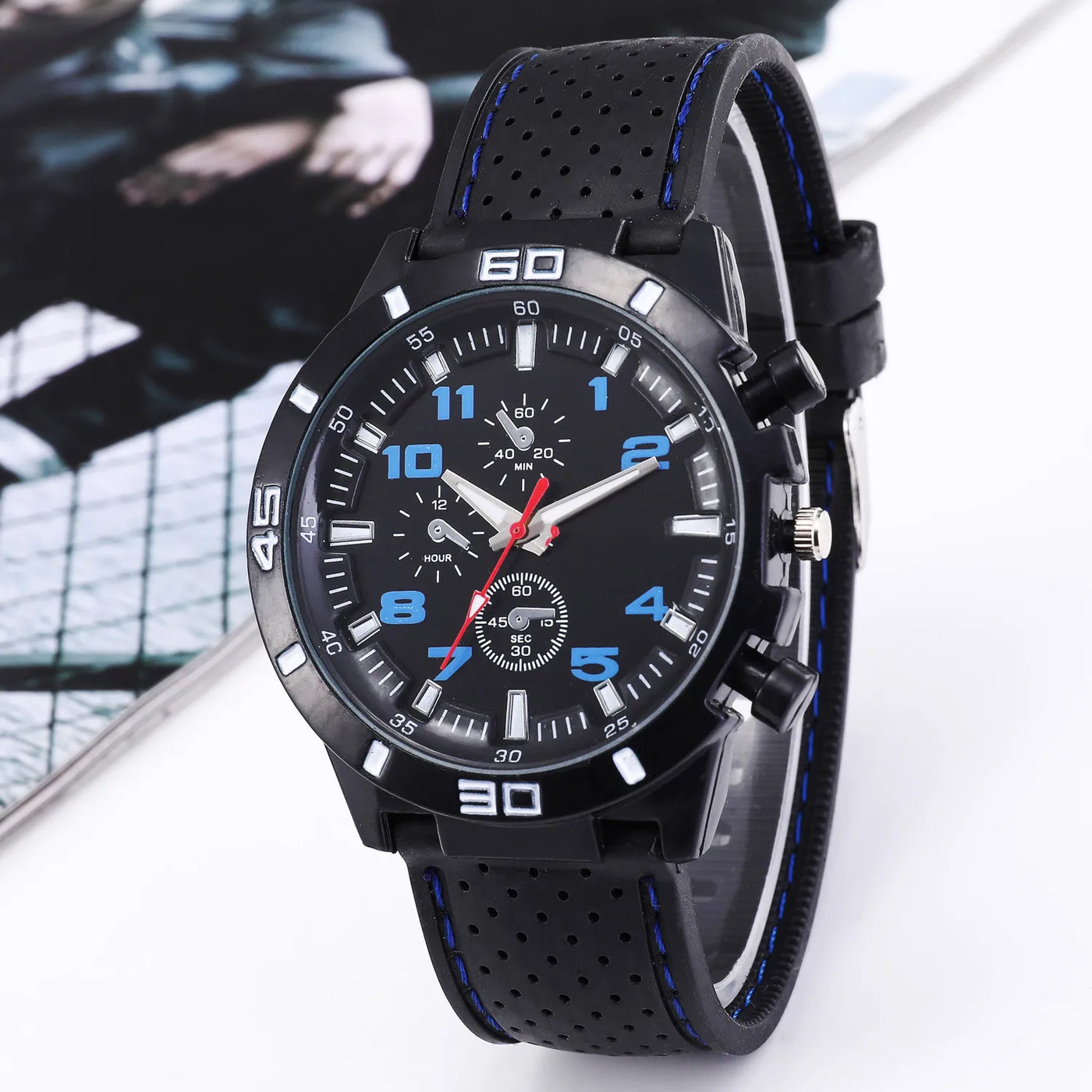 Fashionable casual men's watch high-end men's classic casual watch silicone watch wholesale 066 male Feminino Zegarek Damski
