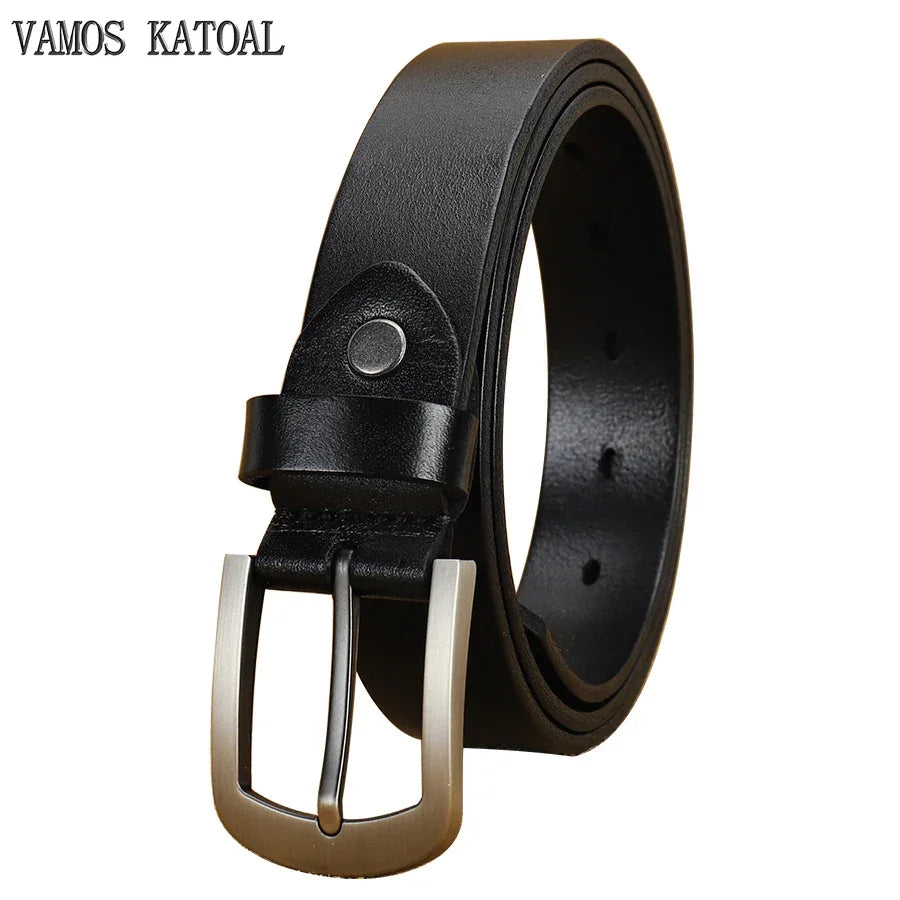 High Quality Fashion Retro Women Female Belt Genuine Leather Belts For Women Jeans