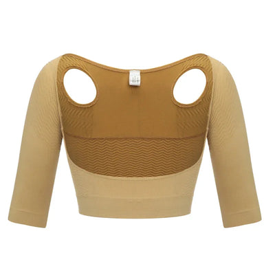 Upper Arm Shaper Women Shoulder Slimmer Compression Shapewear Sleeves Body Shaper Humpback Posture Corrector Back Support Tops