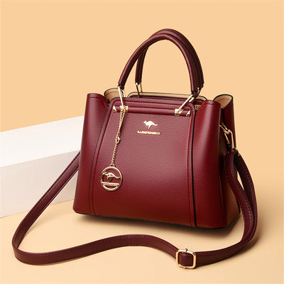 Luxury Handbags Women Bags Designer 3 Layers Soft Leather Shoulder Crossbody Sac Ladies Large Capacity Shopping Messenger Tote