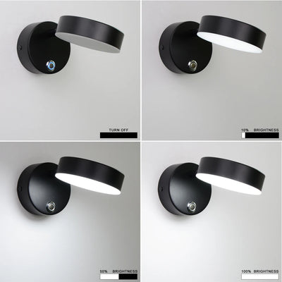 Indoor Lighting For Home Touch Dimming Wall Lamp Modern Minimalist With Switch LED Wall Lights Aisle Beside Room Sconce Fixture