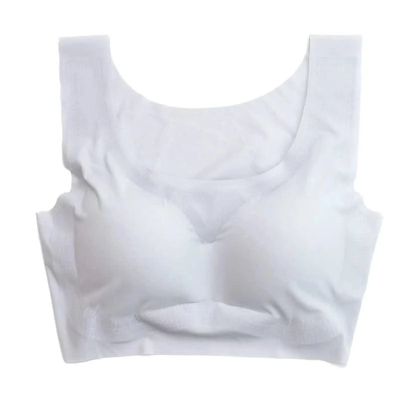Plus Size Women Bras Bralette Comfortable Invisible Bras Push Up Breathable Brassiere Non Wired