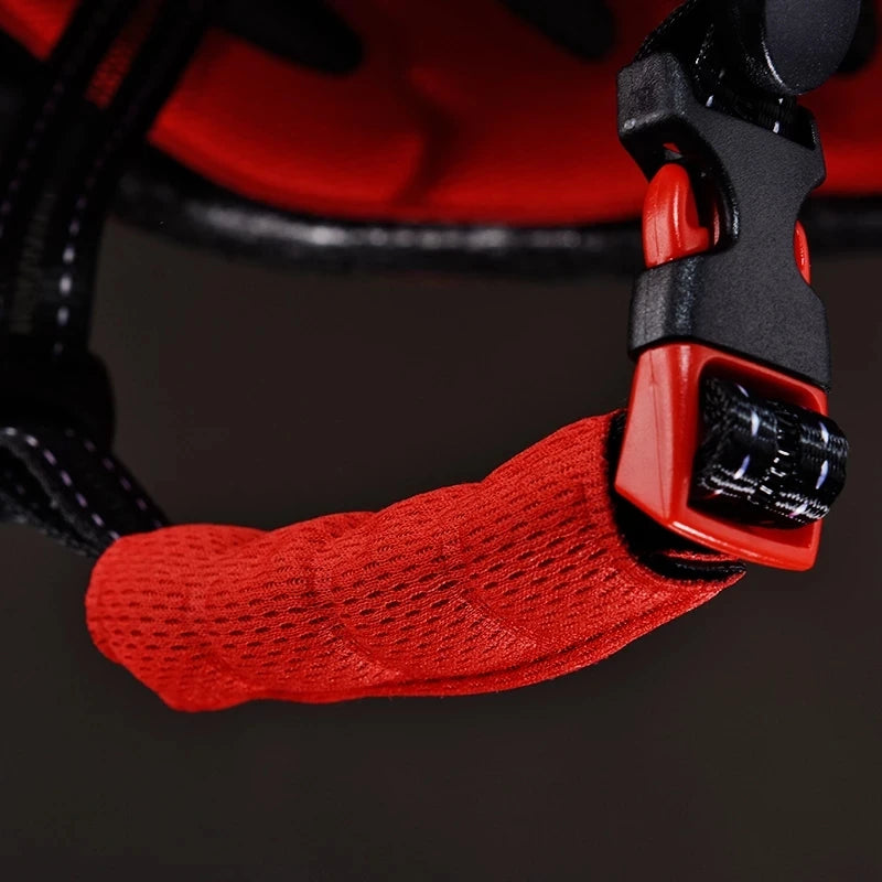 ROCKBROS Bicycle Helmets Ultralight Cycling Helmet Mountain Road Bike Helmet With Glowing Headlight Warning Light Safety Cap