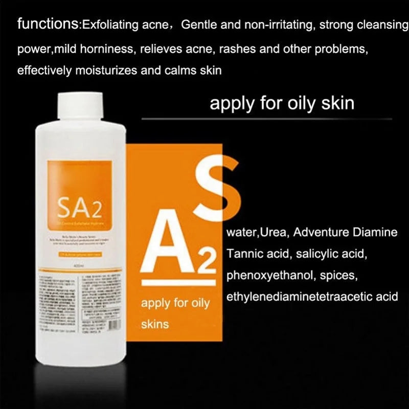 3PCS Facial Skincare Face Serum AS1 SA2 AO3 Aqua Peel For Facial Machine Skin Deep Cleaning Anti-Aging Whitening Moisturizing