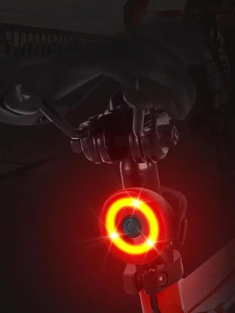 Bicycle Tail Lamp Headlight 400 Lumens Waterproof LED Warning Light Mountain Bike Luminous Night Riding Equipment Bike Lights