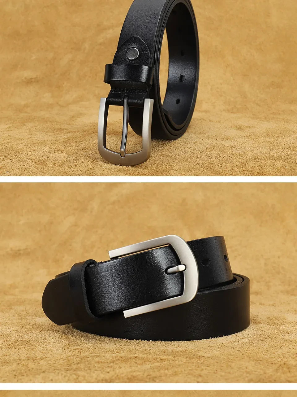 High Quality Fashion Retro Women Female Belt Genuine Leather Belts For Women Jeans