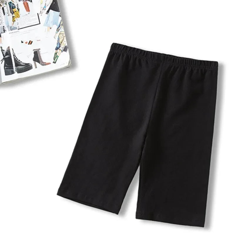 High Waist Sports Shorts Women Biker Shorts Summer Casual Harajuku Sexy Skinny Fitness Solid Bodycon Cycling Slim Bottoms 2021