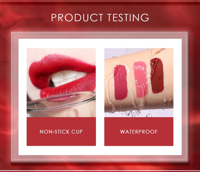 FOCALLURE Matte Liquid Lipstick Waterproof Long-lasting Lightweight Lip Gloss Lips Glaze Lips Tint Makeup for Women's Cosmetics