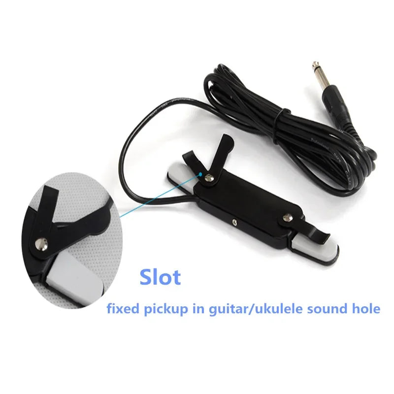 High Quality Acoustic Guitar Pickup, Sound Hole, Classical Pickup, Connect Amplifier, Musical Instruments