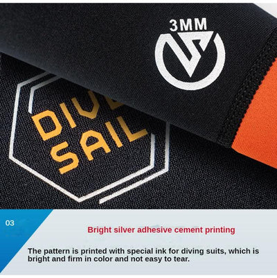 Wetsuit 3MM Neoprene Men Long Sleeve Split Wetsuit Warm Jacket Pants Plus Size Women Swimsuit Scuba Diving Snorkeling Surf Suit