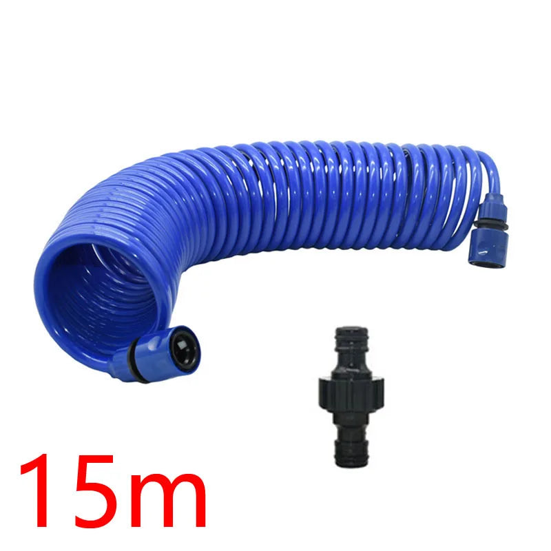 Flexible car Washing Magic Hose Garden EVA Spring Tube Expandable water gun hose for Flower lawn watering 1 Pcs