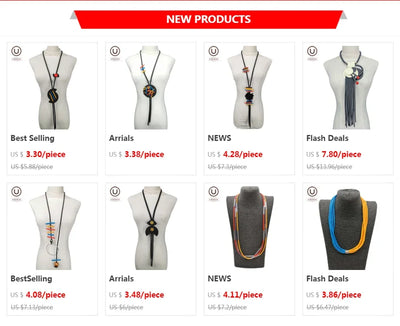 UKEBAY New Handmade Luxury Necklaces For Women Rubber Jewelry Black Statement Necklace Fashion Clothes Chain Gothic Accessories