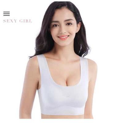 Plus Size Women Bras Bralette Comfortable Invisible Bras Push Up Breathable Brassiere Non Wired
