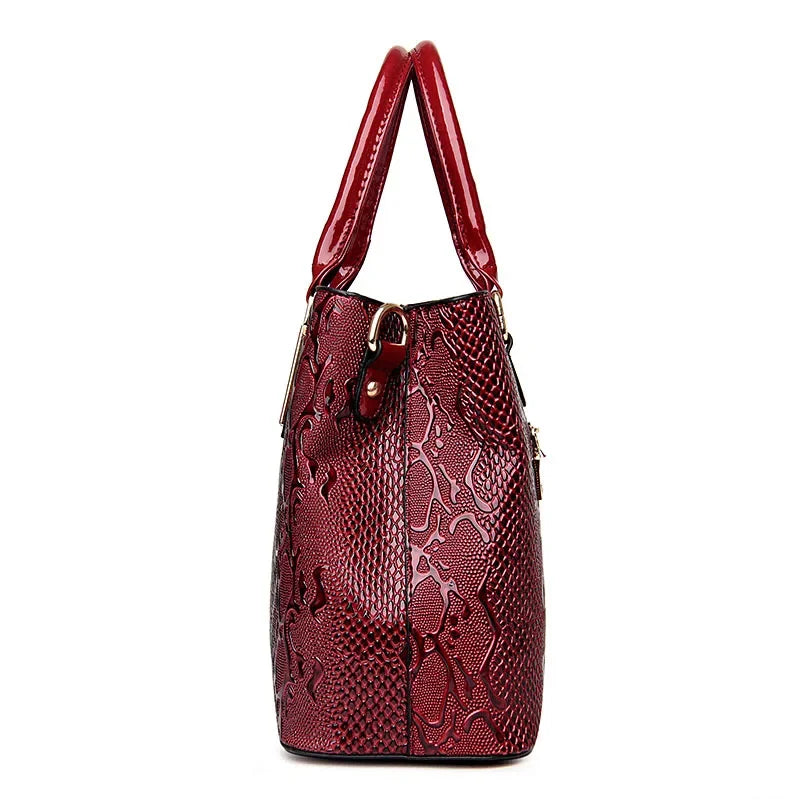 PU Leather Luxury Designer Handbags Ladies Shoulder Casual Tote Sac Bolsa Female Crossbody Purse