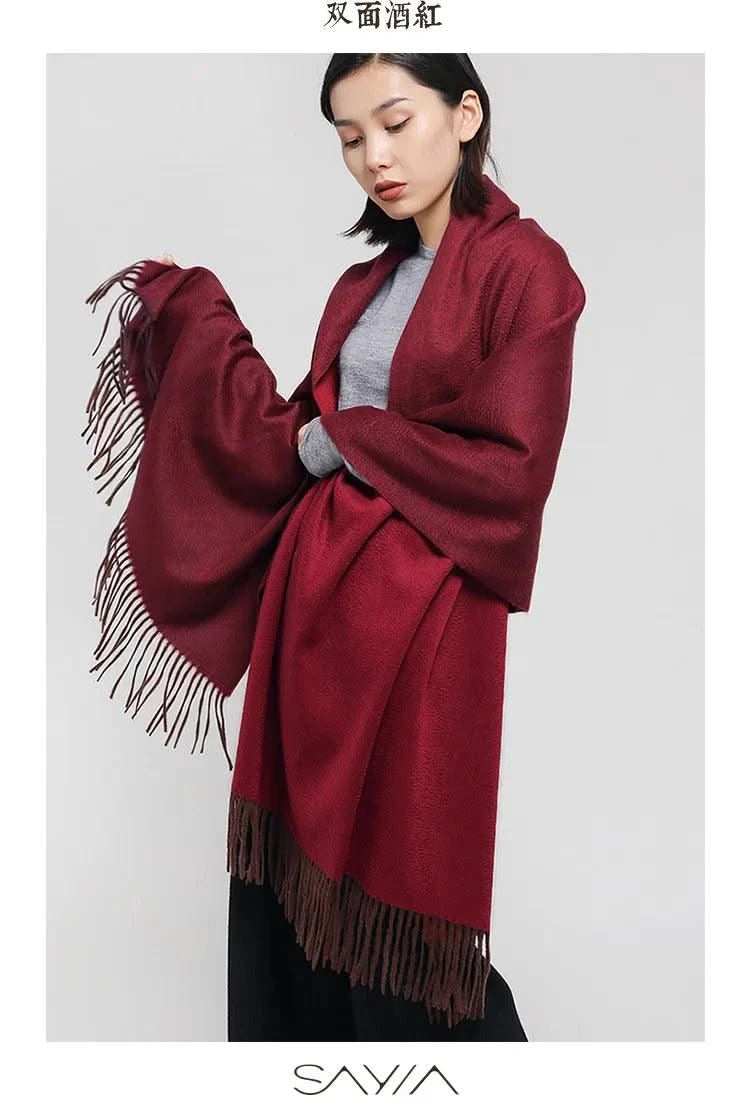 Soft cashmere big Scarf for Women Shawl 200*70 cm  Real pashmina