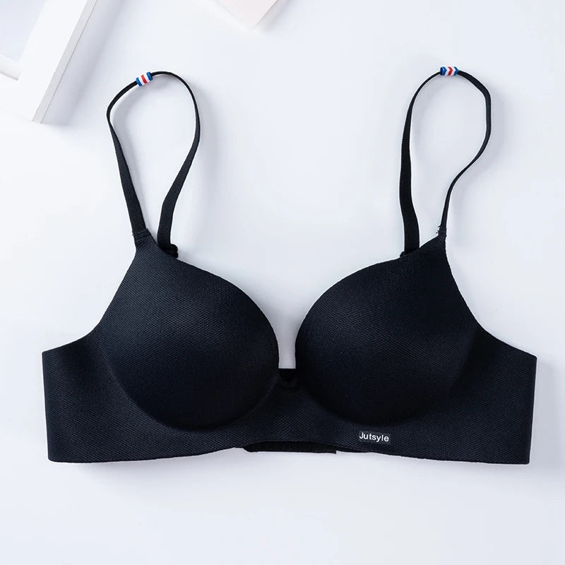 Summer Breathable Bra Women 3/4 Cup Bras Sexy Fashion Wireless Bralette Adjusted-straps Everyday Gathered Comfortable Lingerie