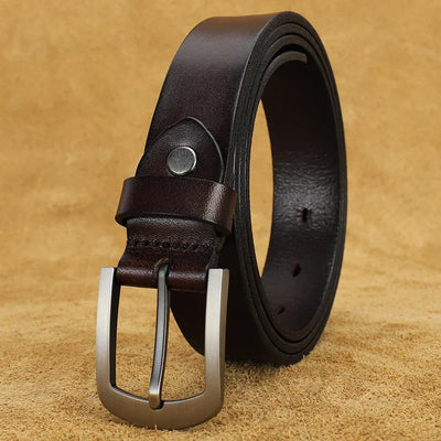 High Quality Fashion Retro Women Female Belt Genuine Leather Belts For Women Jeans