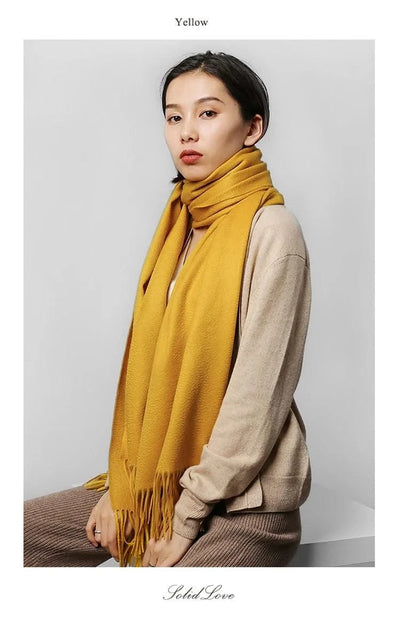 Soft cashmere big Scarf for Women Shawl 200*70 cm  Real pashmina