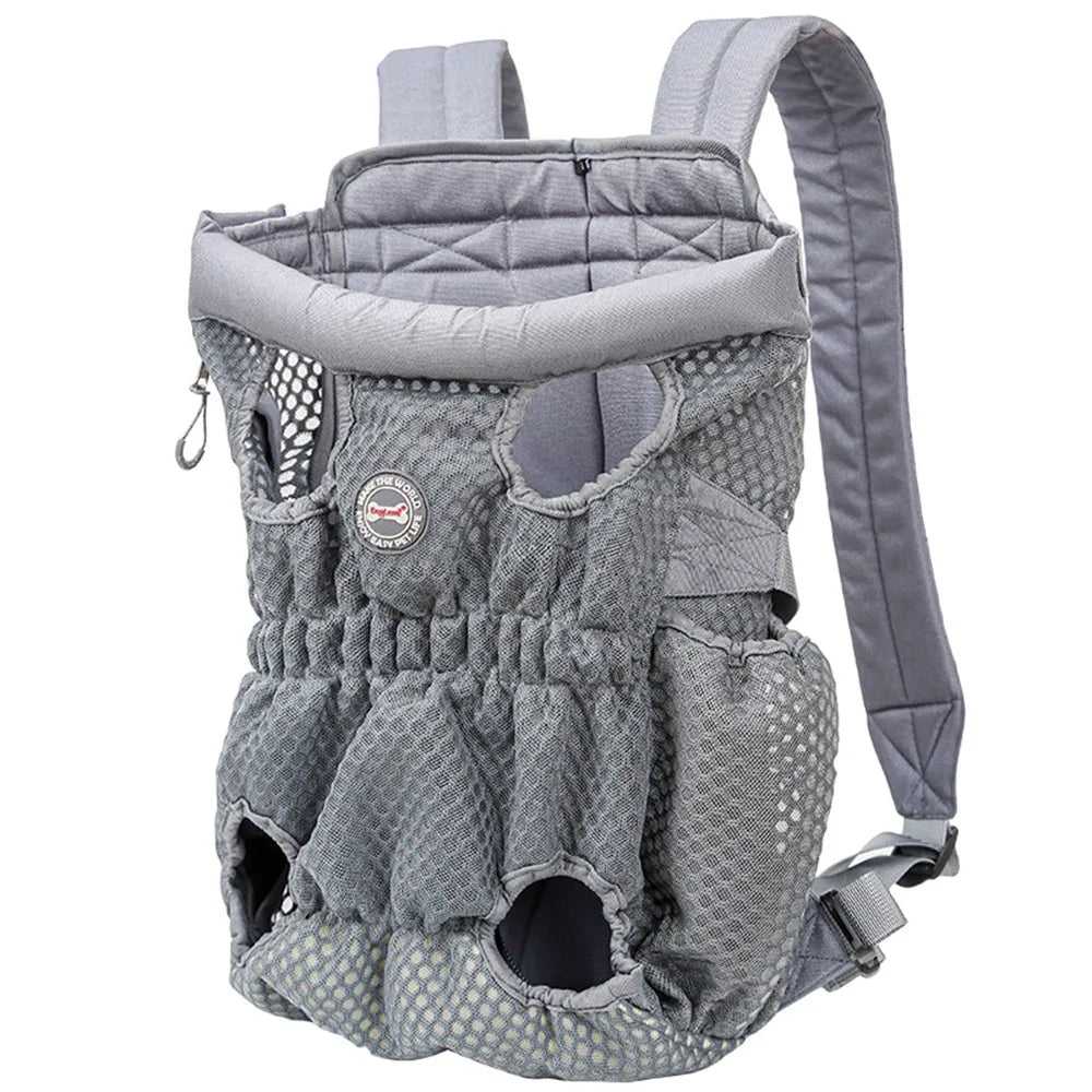 New Pet Dog Travel Carrier Bag Backpacks Cat Puppy Pet Front Shoulder Carry Bag for Pet Dogs and Cats Breathable Carrying Bags