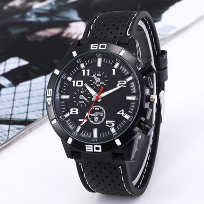 Fashionable casual men's watch high-end men's classic casual watch silicone watch wholesale 066 male Feminino Zegarek Damski