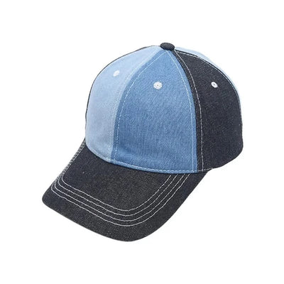 Bucket Hat Women Summer Hats and Caps Patchwork Washed Denim Bucket Hat Hip Hop Solid Wide Brim Cotton Beach Fishing Cap Panama