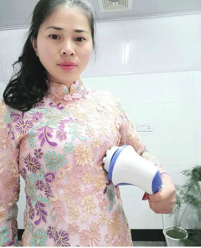 Electric Body Massager electric vibrator Full slimming relax spin tone massager women Fat Reducing Machine Health Care Massage