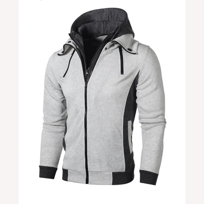 Men's Sweatshirt Hoodies Fashion Slim Fit Long Sleeve Streetwear Outdoor Top Tees Brand Clothing Homme Hoody Jacket Outwear