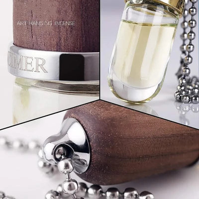 Luxury style Car Air Freshener Hanging Perfume Pendant Auto Essential Oils Perfume Bottle Diffuser Ornament Car Accessories