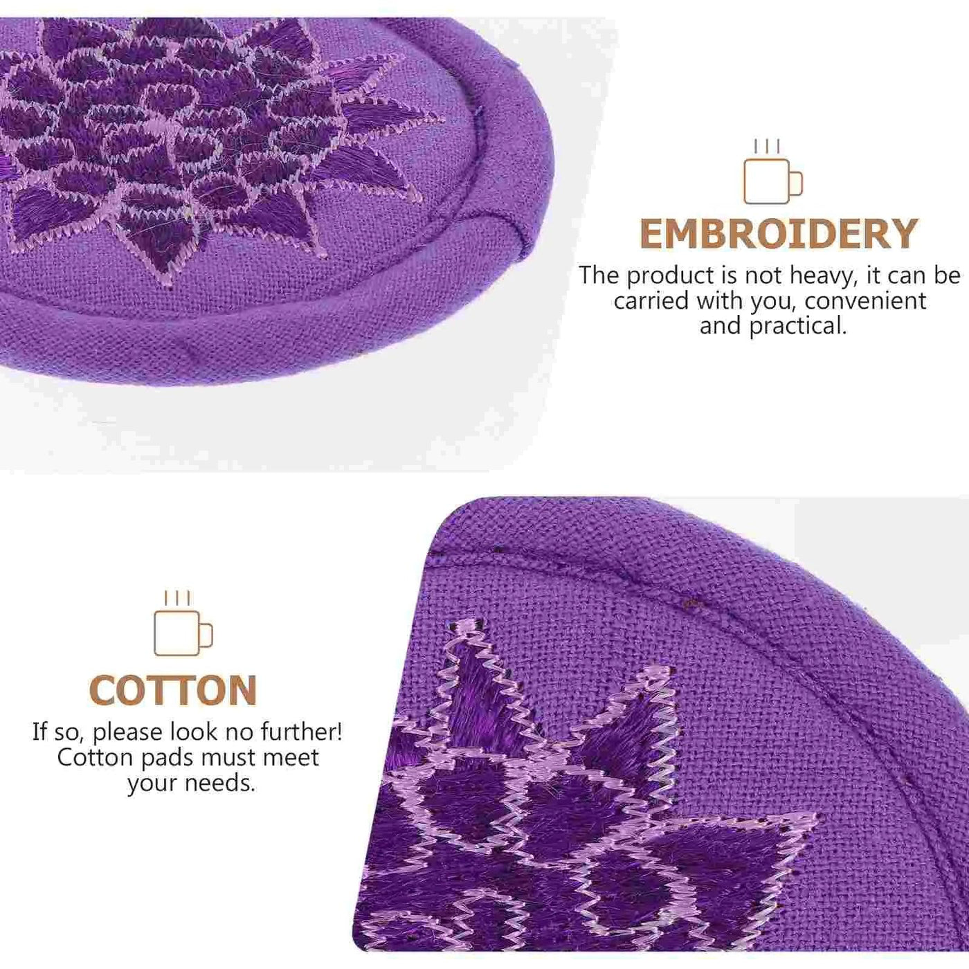 1Pc Embroidery Singing Bowl Cushion Tibetan Buddhism Craft Decoration For Hall Sound Bowl Pad Cotton Cloth Mat