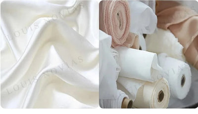 A-line Sexy Exquisite Satin Bridal Gown Beaded Sweetheart Puff Sleeve Wedding Dresses For Women