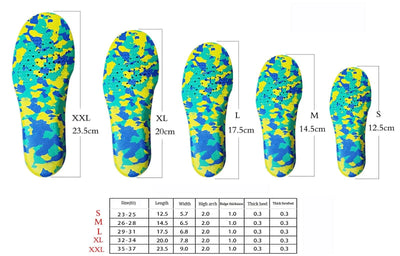 Orthopedic Insoles for Shoes Flat Foot Arch Support Kids Children Soles Sports Breathable Pads Correction insole Accessories