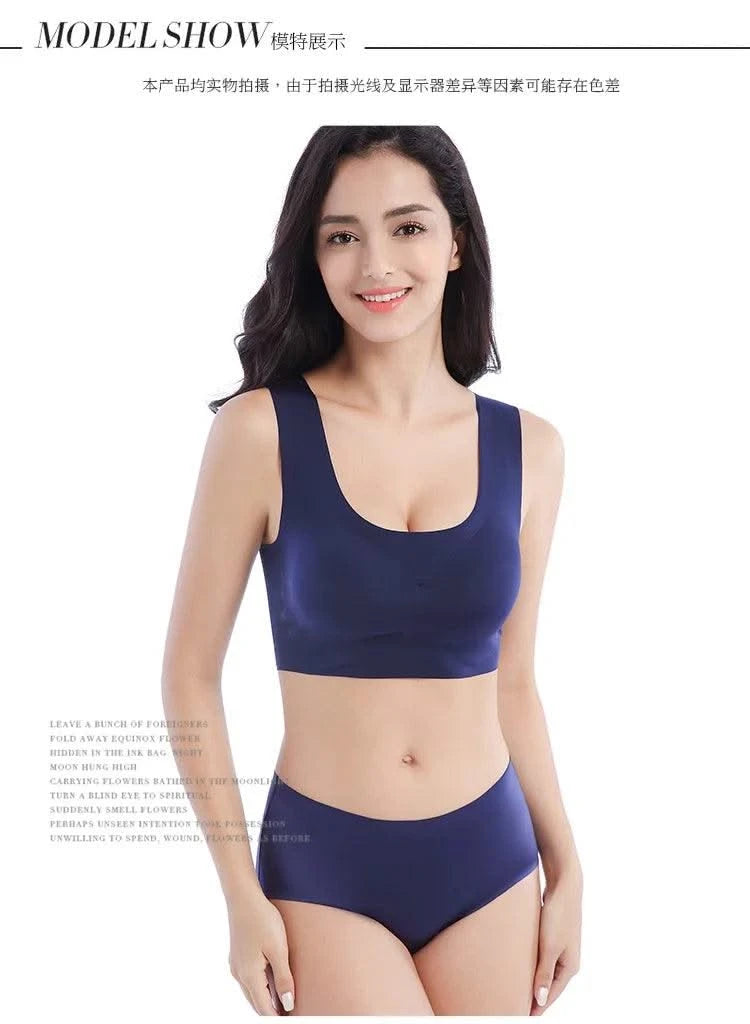 Plus Size Women Bras Bralette Comfortable Invisible Bras Push Up Breathable Brassiere Non Wired