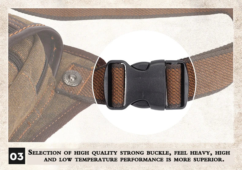 Men's Canvas Drop Leg Bag Waist Thigh Fanny Pack Belt Travel Messenger Shoulder Bag Male Multi-purpose Motorcycle Bags